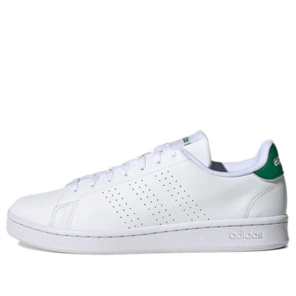 New adidas Advantage 'White Green' GZ5300 Men’s Size 8 - Picture 1 of 6